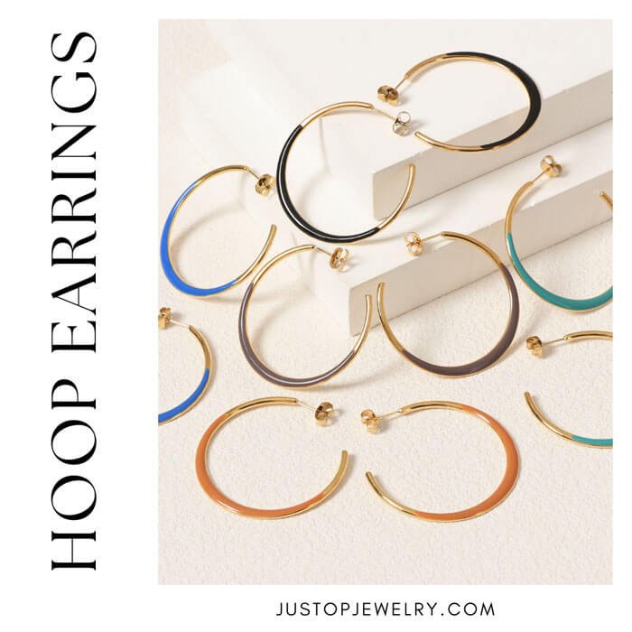 Justop Fashion Jewelry | What are the Different Types of Hoop Earrings