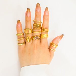 Justop Fashion Jewelry | Why Choose High Quality Jewelry Over Low Cost Alloy Pieces Versatile Gold Ring Collection in Stainless Steel and Copper